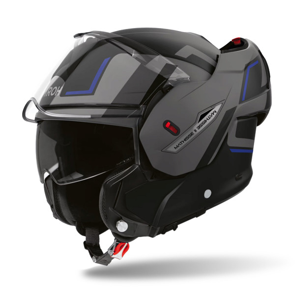 Airoh Airoh mathisse ii helmet genius blue matt - sm (55-56cm)